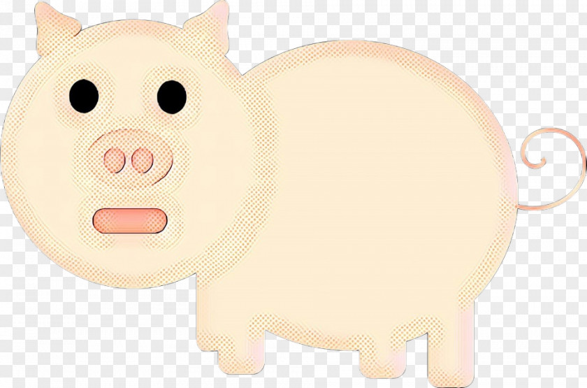 Fawn Saving Pig Cartoon PNG