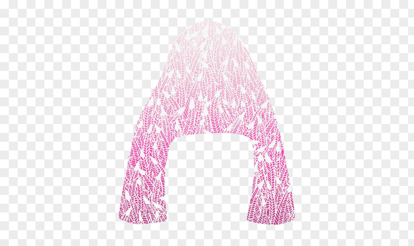 Feather Pattern Magenta Lilac Pink M PNG