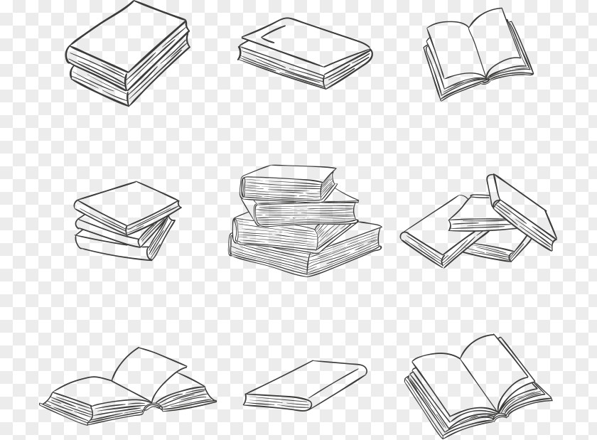 Open Books,Fold Books Book Euclidean Vector Download PNG