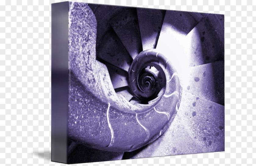 Spiral Staircase Sagrada Família Hotel Familia Gallery Wrap Purple PNG