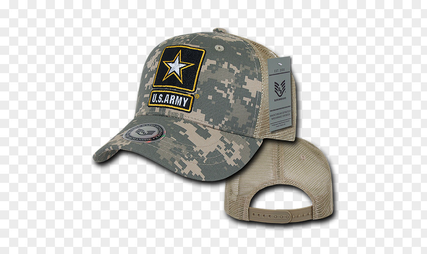 Baseball Cap Army Combat Uniform United States Patrol PNG