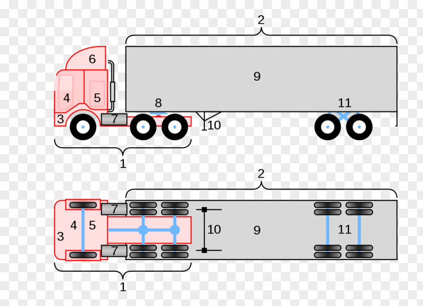 Car Parts Semi-trailer Truck Fifth Wheel Coupling PNG