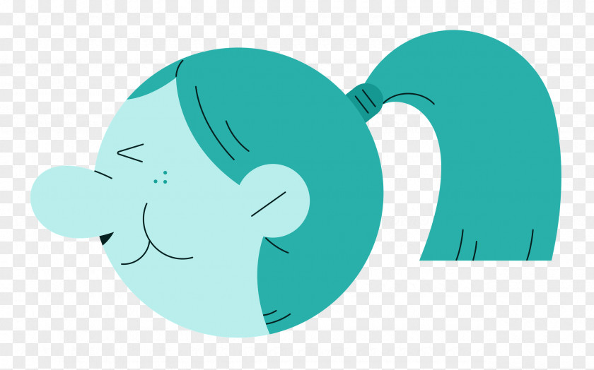 Cartoon Meter Circle Turquoise Character PNG