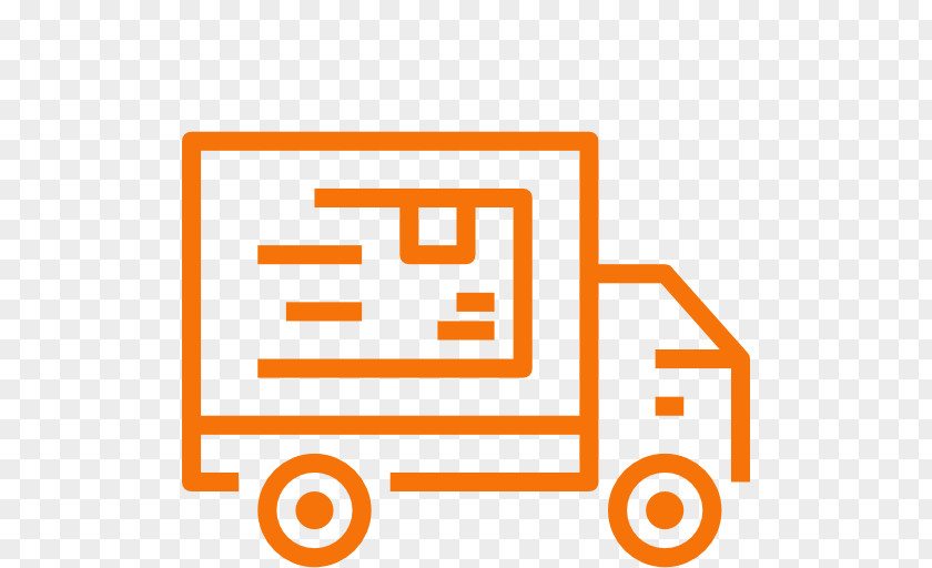 Courier Delivery Truck Cargo Transport Vehicle PNG