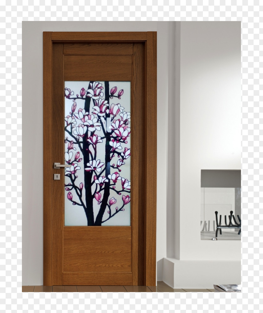 Glass Stained Door Abrasive Blasting Insulated Glazing PNG