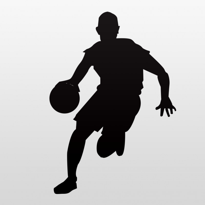 NBA Players Basketball Sport Silhouette Clip Art PNG