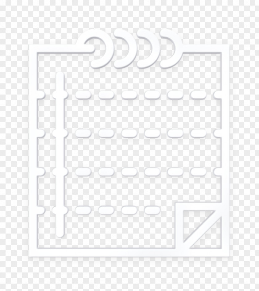 Rectangle Logo Note Icon Essential Set PNG