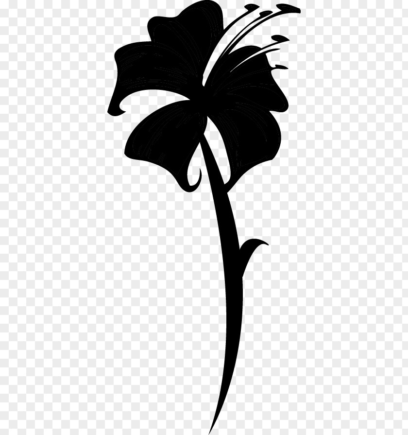 Silhouette Petal Flower Clip Art PNG