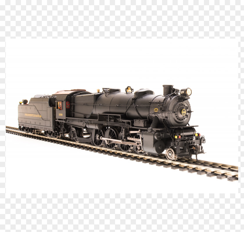 Train Pennsylvania Railroad Rail Transport Broadway Limited Imports 2-8-2 PNG