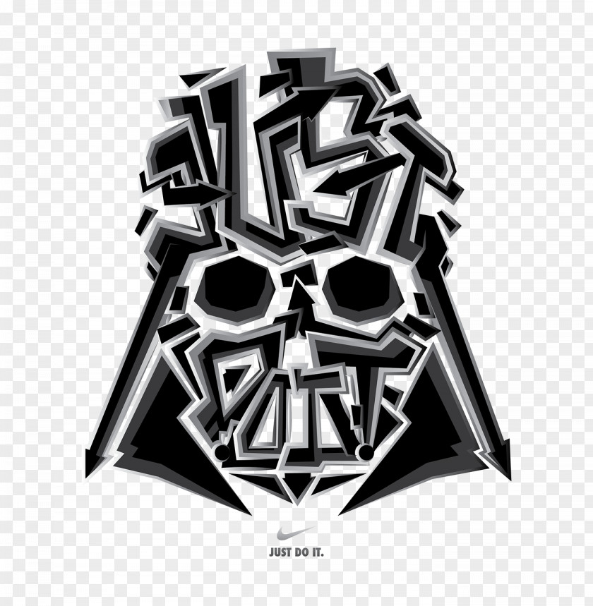 Darth Vader Head Logo Brand Product Design Font PNG