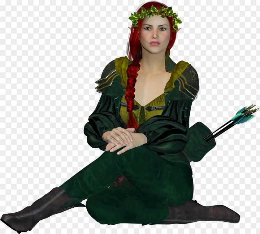 Elf Fantasy Clip Art Image PNG