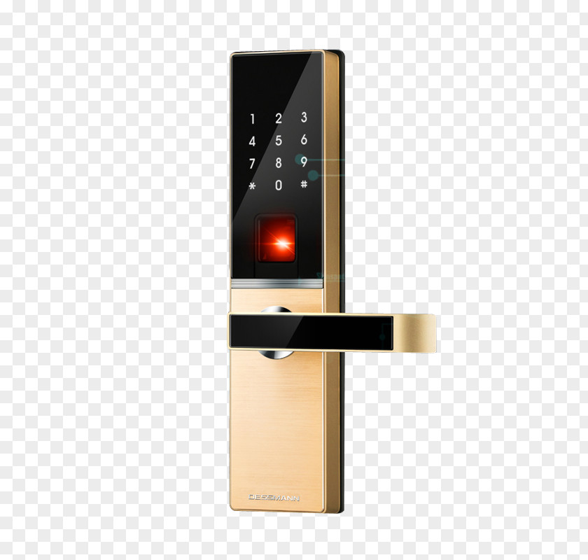 Home Lock Electronic Door Fingerprint Combination PNG