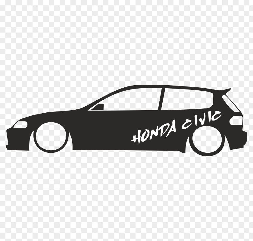 Honda Civic Type R Compact Car 2001 PNG