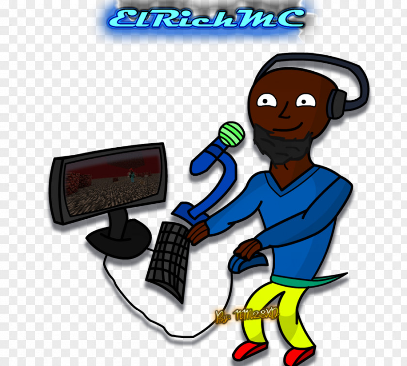 Minecraft & Gaming A Otro Nivel Cartoon Joke YouTubeJoke Face ElRichMC PNG