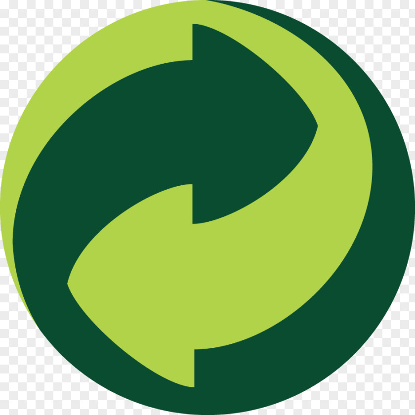 Recycling-symbol Green Dot Recycling Symbol Logo Label PNG