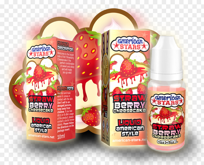 Strawberry Cheesecake Caffè Americano Flavor Electronic Cigarette PNG