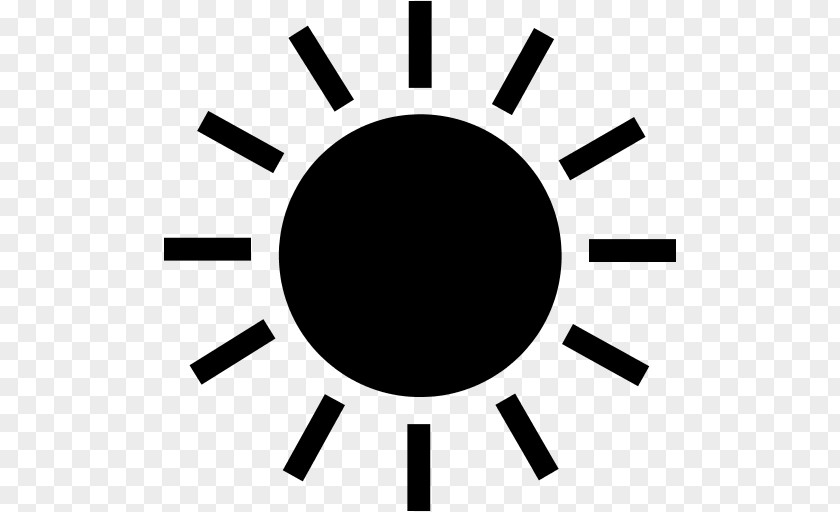 Symbol Black Sun Clip Art PNG