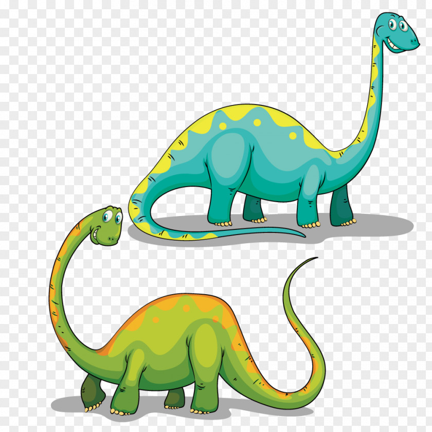 Long-necked Dinosaur Vector Tyrannosaurus Royalty-free Illustration PNG
