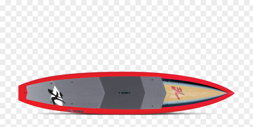 Red Bass Boat On Water Standup Paddleboarding Paddling Surfboard PNG