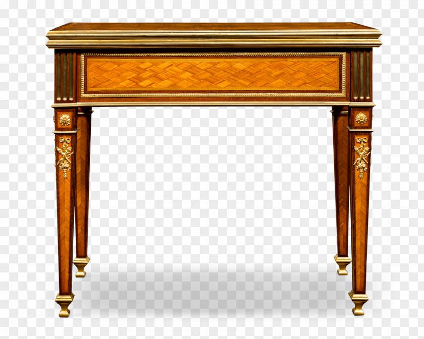 Table Chiffonier Desk Wood Stain PNG