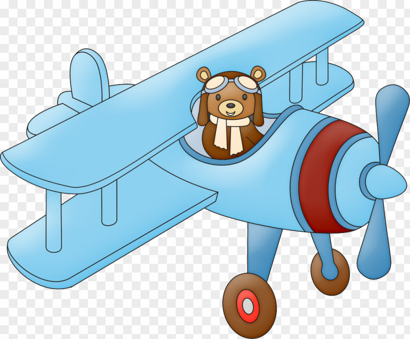 Bear Clip Art Airplane Paper PNG