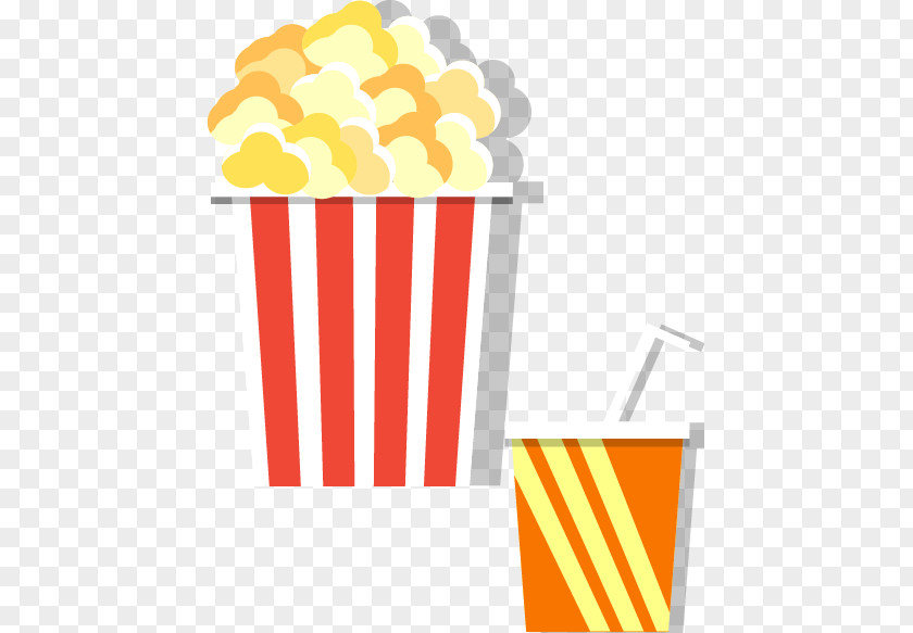 Bottled Drinks Pattern Painted Popcorn Drink Corn Flakes Clip Art PNG