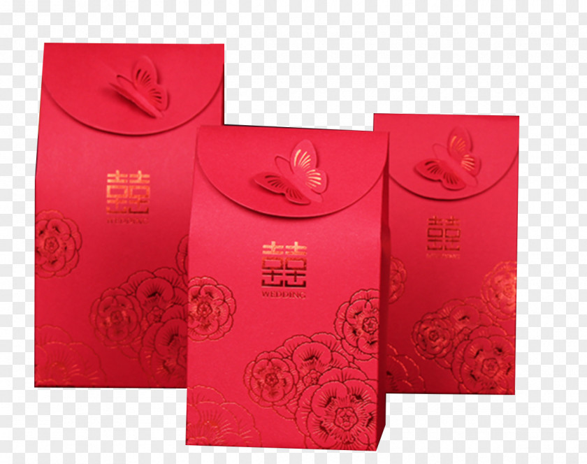Crimson Butterfly Hollow Gift Bag Google Images Paper PNG