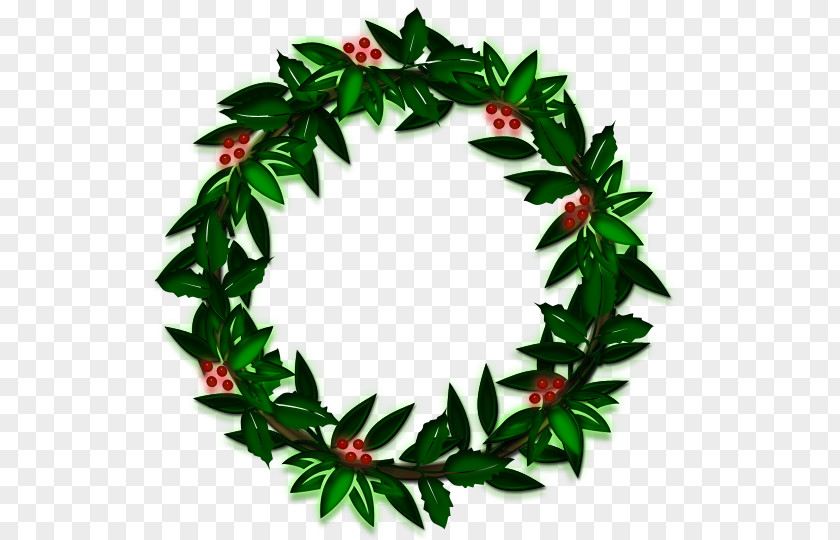 Evergreen Garland Cliparts Wreath Christmas Clip Art PNG