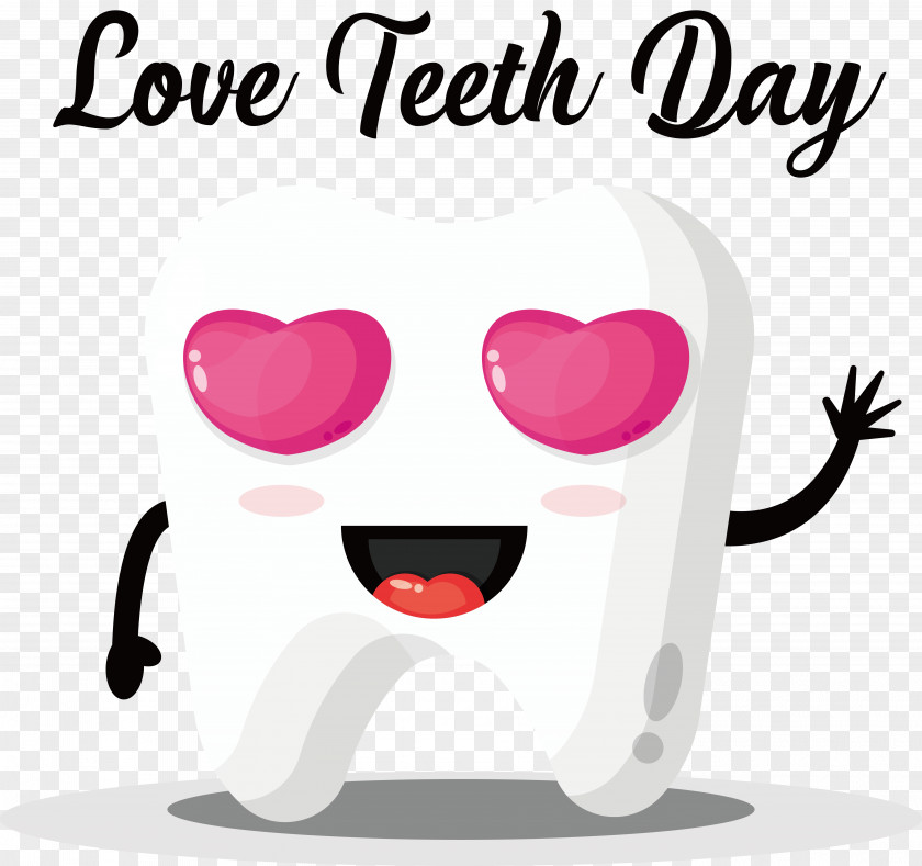 Love Teeth Day Teeth PNG