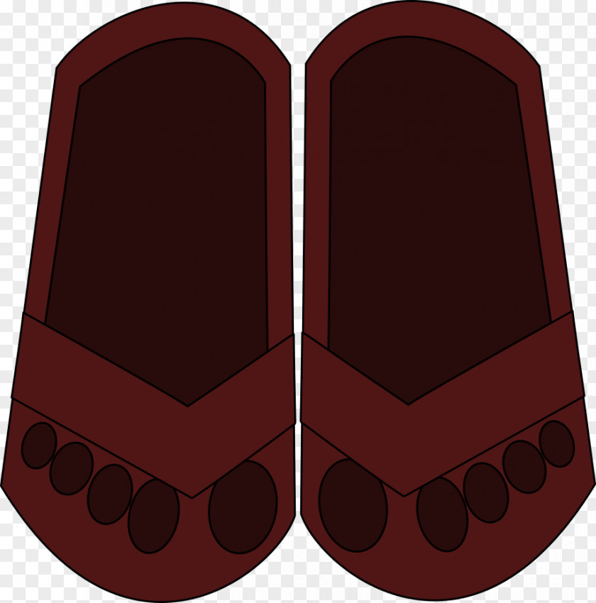 Rainbow Flip Flop Telephony Maroon PNG