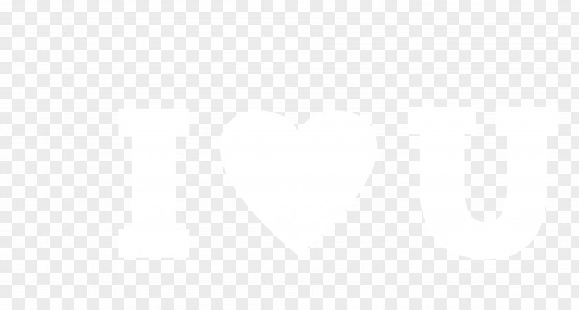 Vector White Love You Peach Heart Decoration Black Pattern PNG