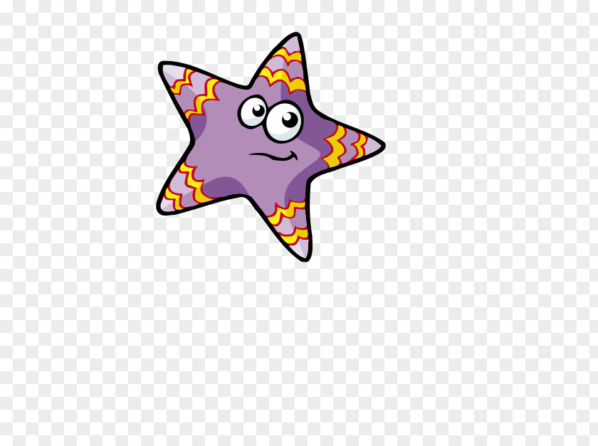 Cartoon Stars Purple Stripes Cat Dog Text Illustration PNG