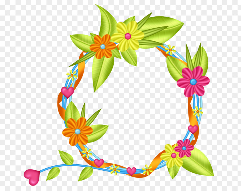 Design Floral Line Clip Art PNG