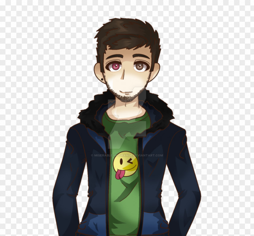 Miserable Neck Character PNG