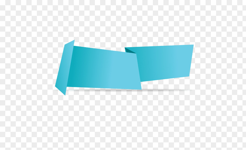 Origami Paper Blue Clip Art PNG