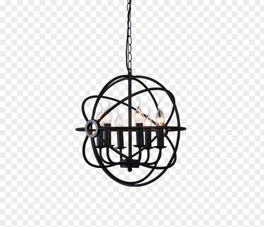 Retro Electro Flyer Chandelier SUN-LUMEN Light Fixture Lightbulb Socket PNG