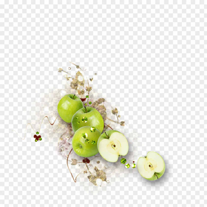 Cut Fruit Apple Pomegranate Food Cherry PNG