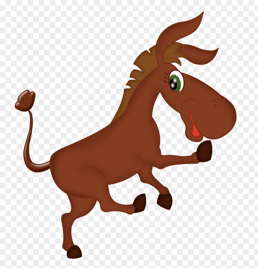 Mustang Mule Fairy Tale Baba Yaga Clip Art PNG