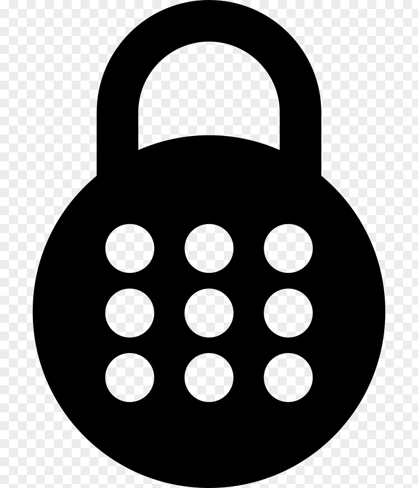 Padlock White Clip Art PNG