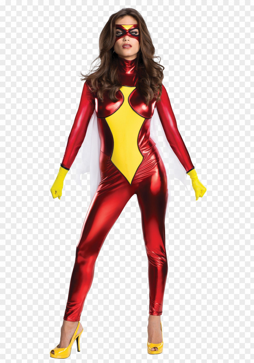 Spider Woman Spider-Woman (Gwen Stacy) Halloween Costume T-shirt PNG