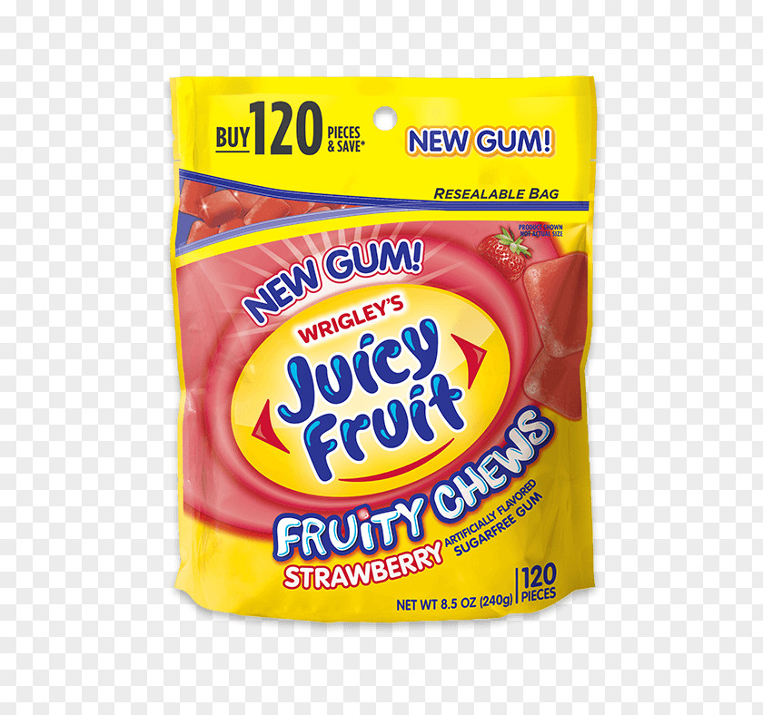 Tobacco Pouch Chewing Gum Juice Juicy Fruit Starburst Wrigley Company PNG