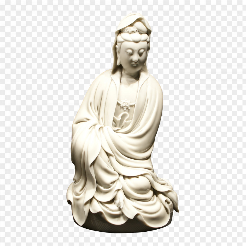 Buddha Statue Guanyin Sculpture Bodhisattva Buddhism PNG