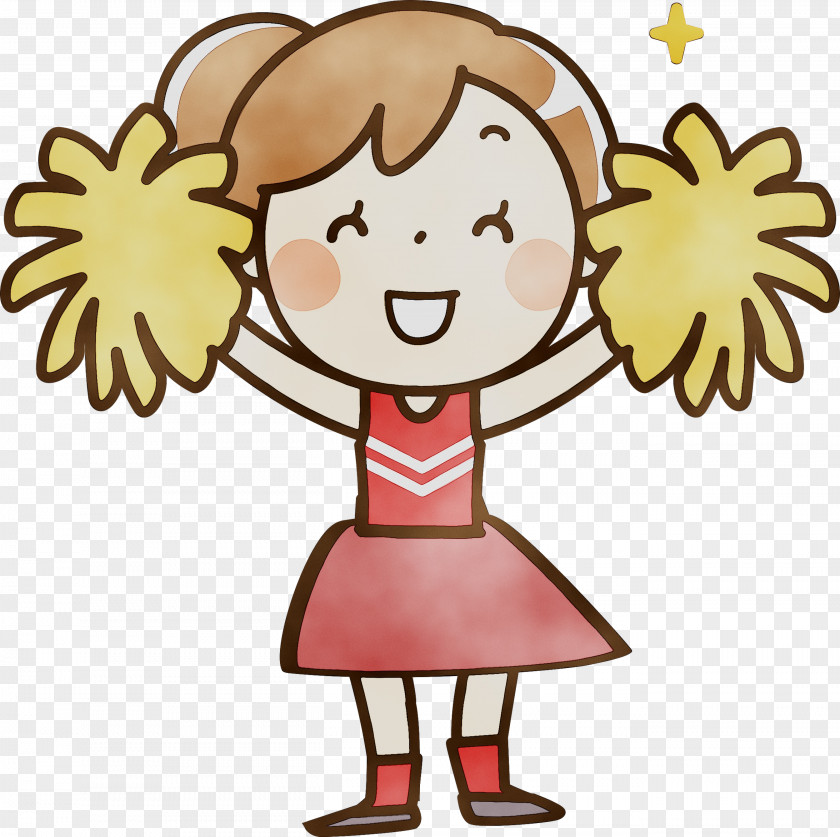 Cheerleading Image Animation Cartoon Clip Art PNG
