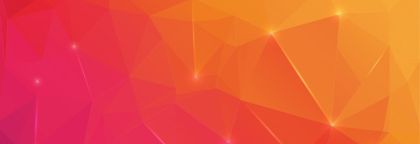 Orange Colored Background Red Geometry PNG