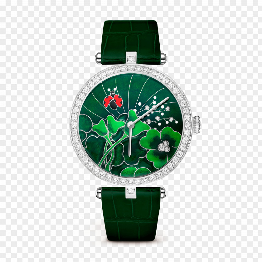 Poetic Charm Watch Van Cleef & Arpels Baselworld Clock Cartier PNG