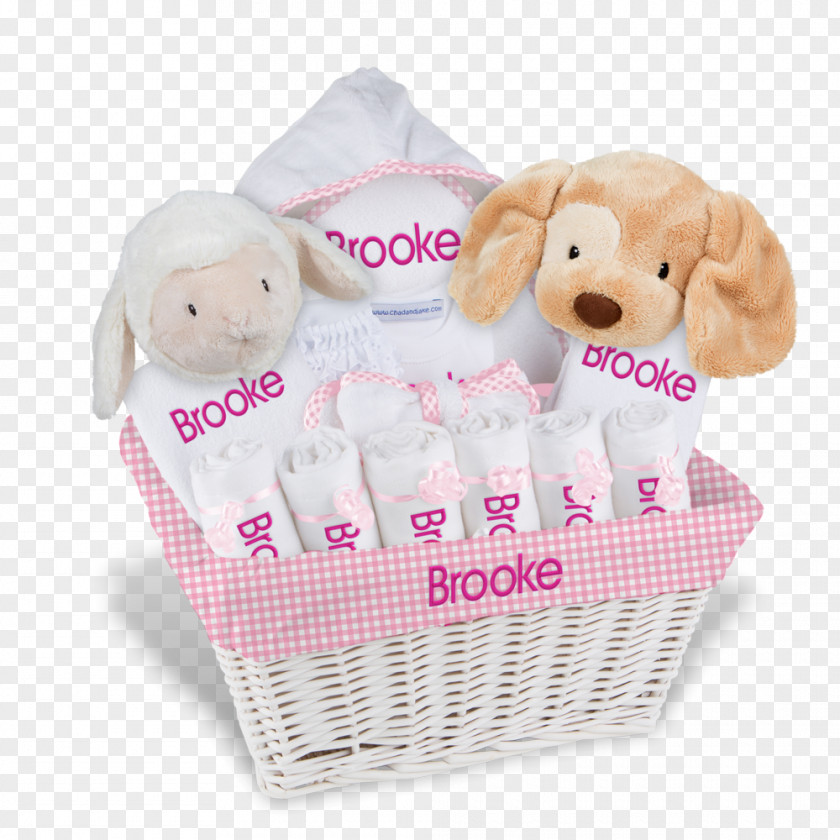 Baby Basket Food Gift Baskets Hamper Pink M PNG