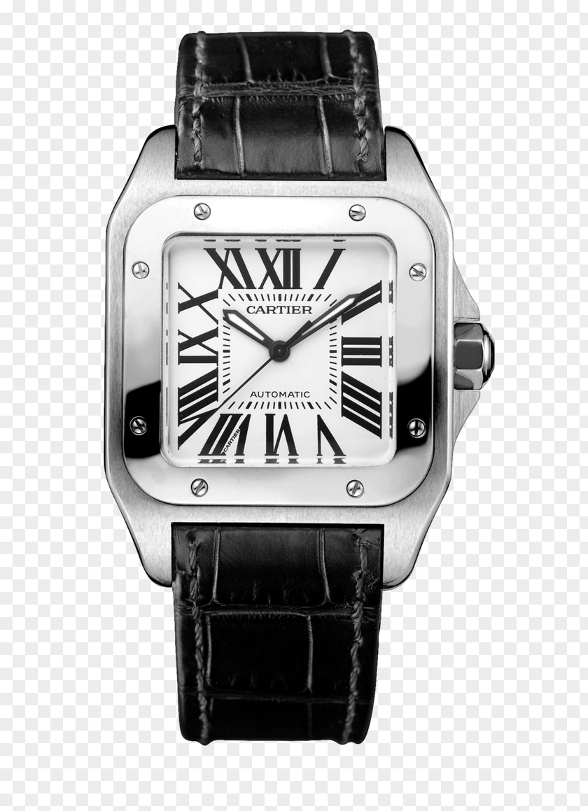 Black Cartier Watches Female Form Automatic Watch Diamond Source NYC Strap Jewellery PNG