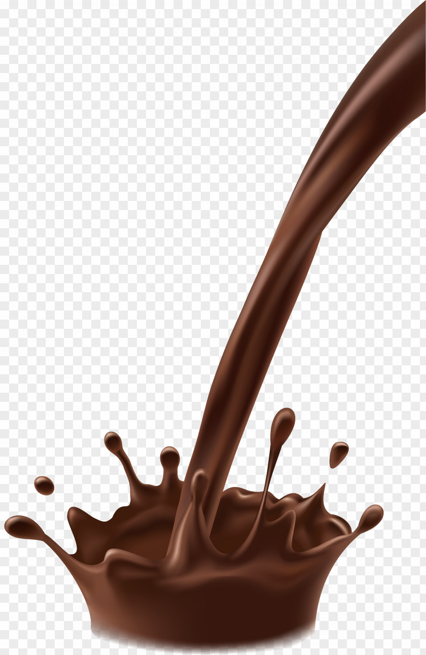 Chocolate Liquid Dumped Euclidean Vector PNG