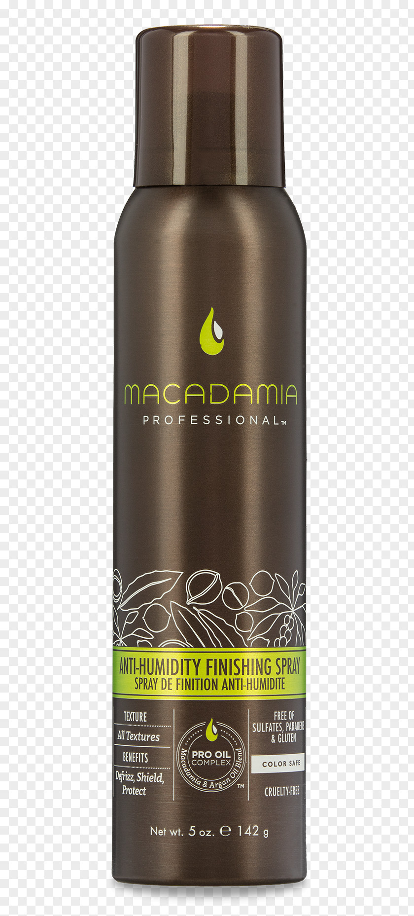 Oil Macadamia Professional Nourishing Moisture Treatment Hair Aerosol Spray PNG
