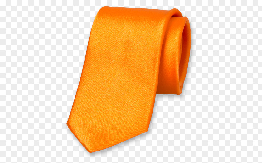 Orange Necktie Silk Satin Bow Tie PNG